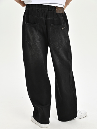 A958-Ch Джинсы д/м (черный весь размерный ряд)