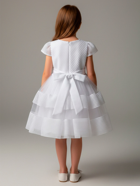 3085A-Ch Платье д/д (белый 92)