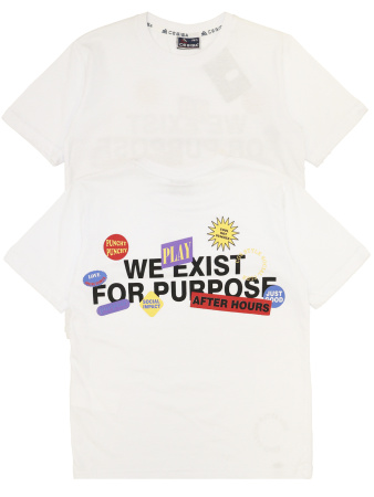 3058 Футболка д/м (белый весь размерный ряд)