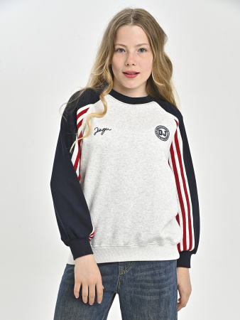 85Q331-Ch Джемпер д/д (белый весь размерный ряд)