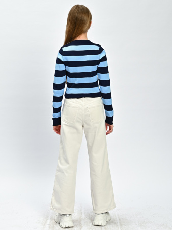 1436 Джемпер д/д (1436_Sum-т.синий-158)