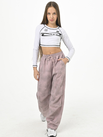 F5610-Ch Брюки д/д (темно-розовый весь размерный ряд)