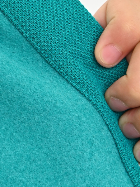 10492 Толстовка утепл. д/д (изумрудный весь размерный ряд)