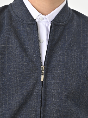 5008 Жакет д/м (синий весь размерный ряд)