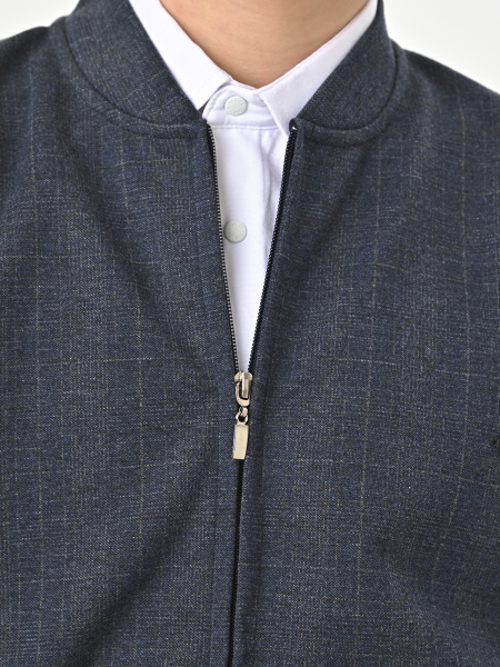 5008 Жакет д/м (синий весь размерный ряд)