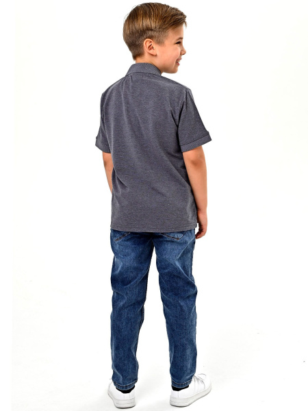 2285 Поло к.р. д/м (антрацит весь размерный ряд)