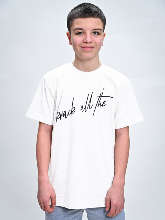 2294 Футболка д/м (белый весь размерный ряд)