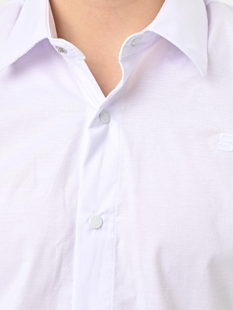 4982 Рубашка дл.р. д/м (белый весь размерный ряд)