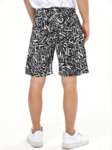 3088 Шорты плават. д/м (черный весь размерный ряд)