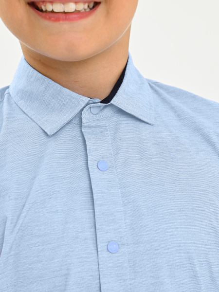 2684 Рубашка дл.р. д/м (светло-голубой весь размерный ряд)