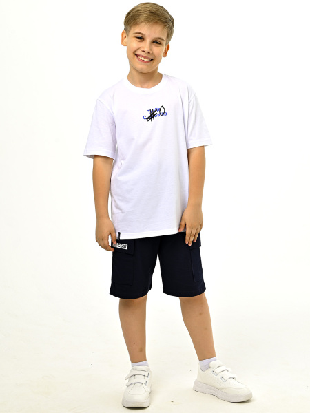 3180 Футболка д/м (белый весь размерный ряд)