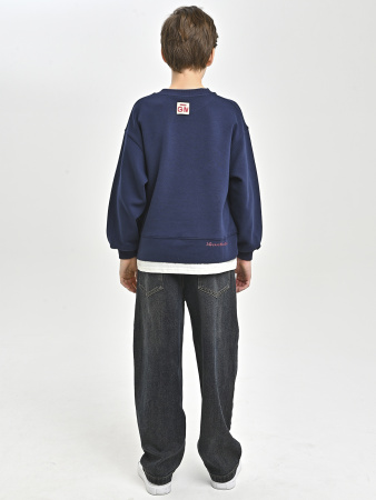 85Q317-Ch Джемпер (темно-синий весь размерный ряд)