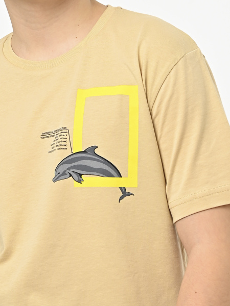 2289 Футболка д/м (бежевый весь размерный ряд)