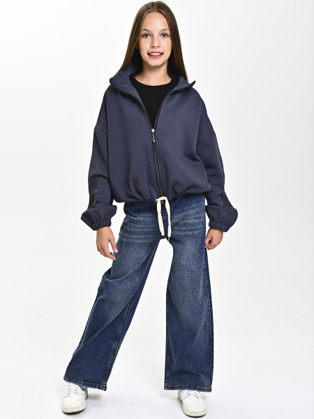 2429KG Толстовка д/д (темно-серый весь размерный ряд)