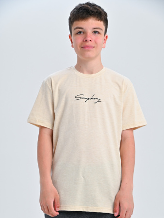 2290 Футболка д/м (бежевый весь размерный ряд)