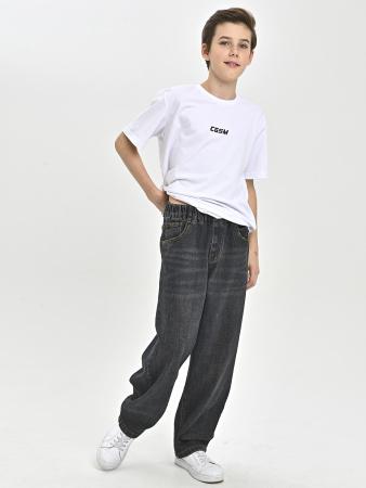 26711-Ch Джинсы д/м (серый 26(140))