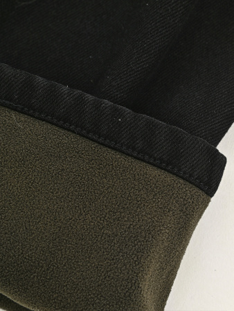 25351-Ch Джинсы утепленные д/м (черный весь размерный ряд)