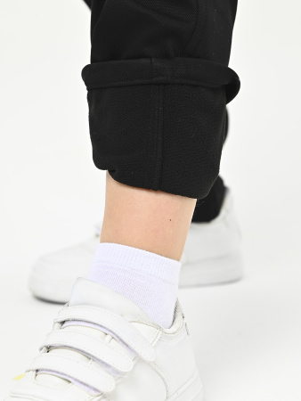 4422 Брюки утепл. д/м (черный весь размерный ряд)