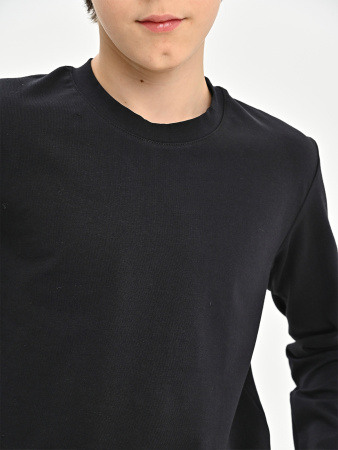 4431 Лонгслив (черный весь размерный ряд)