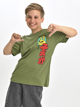 2182 Футболка д/м (хаки весь размерный ряд)