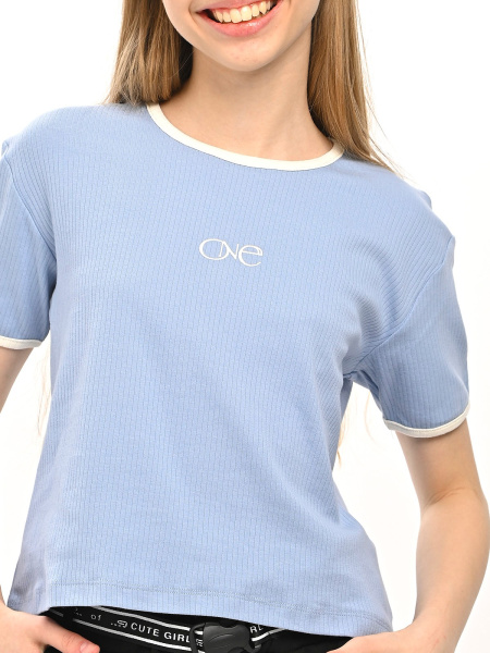 10569 Футболка д/д (голубой весь размерный ряд)