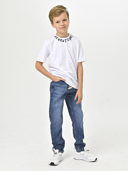 2-1238 Джинсы д/м (синий весь размерный ряд)