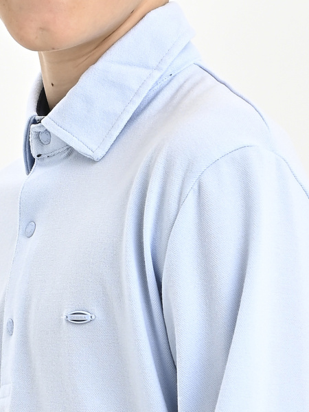 4257 Поло д/м дл.р. (голубой весь размерный ряд)