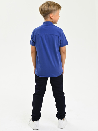 2777 Рубашка трик. к.р. д/м (джинсовый весь размерный ряд)