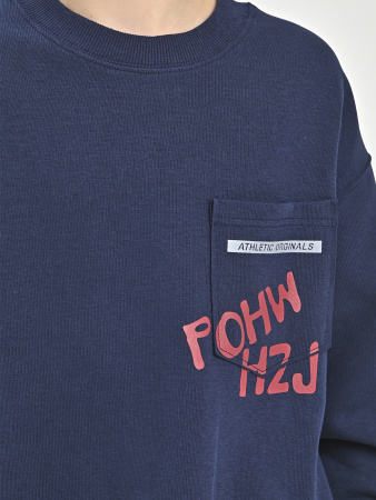 85Q317-Ch Джемпер (темно-синий весь размерный ряд)