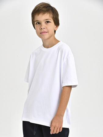 2343-Ch Футболка д/м (белый 122)