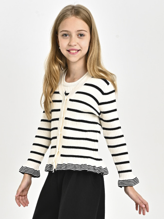 C2501-Ch Костюм тройка д/д (чёрно-белый весь размерный ряд)