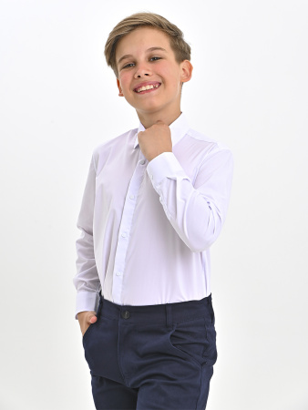 26887-S Рубашка дл.р. д/м (белый 122)