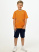 3065 Футболка д/м (оранжевый весь размерный ряд)