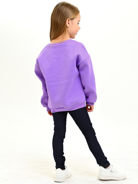 624413 Толстовка утепл. д/д (фиолетовый весь размерный ряд)