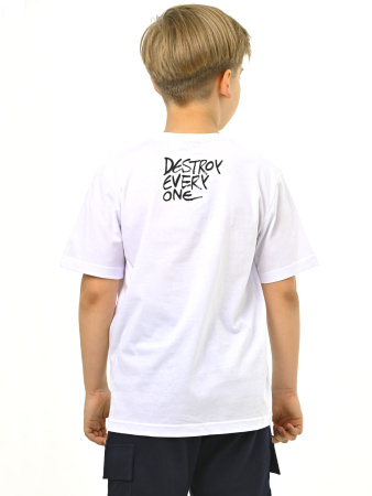 3060 Футболка д/м (белый весь размерный ряд)