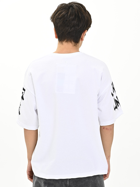 4589 Футболка д/м (белый весь размерный ряд)