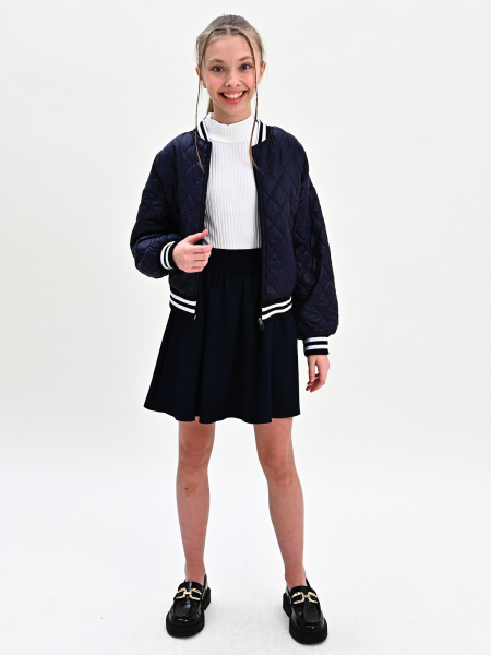 2306_KG Бомбер д/д (2306_KG-синий-42)