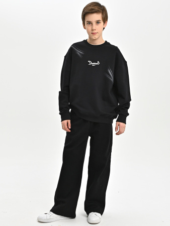 25317-Ch Джинсы д/м (черный весь размерный ряд)