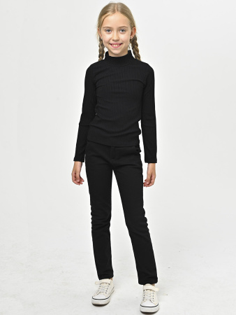 GU-002-2_KG Блузка дл.р. (черный весь размерный ряд)