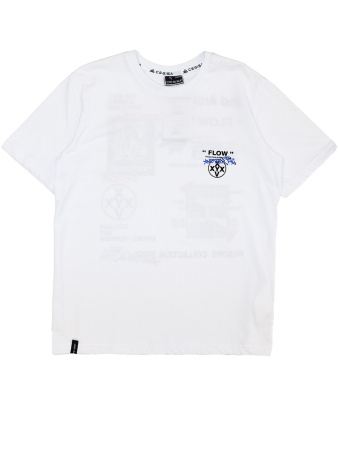 3022 Футболка д/м (белый весь размерный ряд)