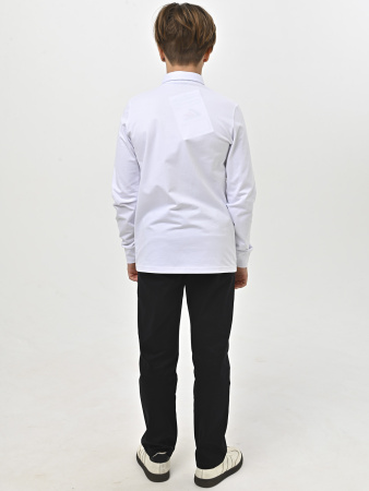 4947 Поло дл.р. д/м (белый весь размерный ряд)