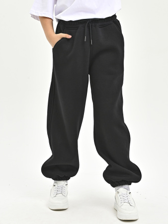 4900 Брюки спорт. д/м утепл. (черный весь размерный ряд)