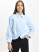 3026-Ch Блузка д/д (голубой весь размерный ряд)