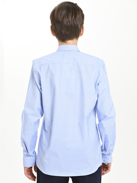 4979 Рубашка дл.р. д/м (светло-голубой весь размерный ряд)