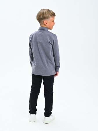 2328 Поло дл.р. д/м (антрацит весь размерный ряд)