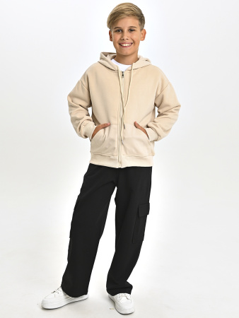 6153-Ch Толстовка д/м (бежевый весь размерный ряд)