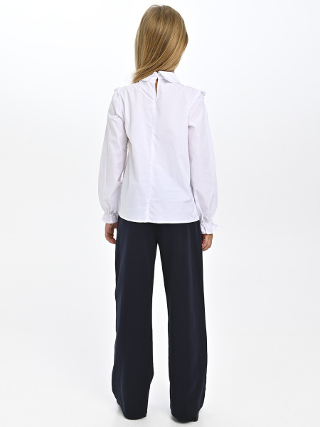 2417KG Блузка дл.р.  (белый весь размерный ряд)