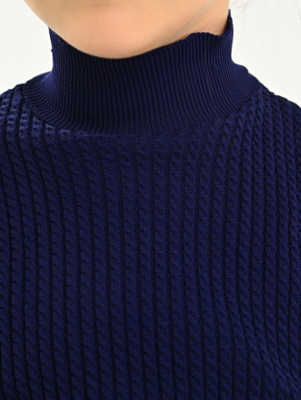 0809 Джемпер д/д (темно-синий 146)