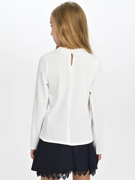 2419KG Блузка дл.р.  (белый весь размерный ряд)