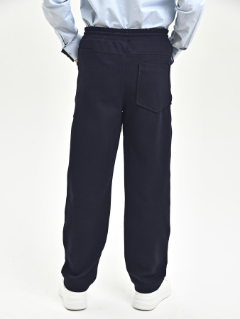 5027 Брюки д/м трик. (темно-синий весь размерный ряд)